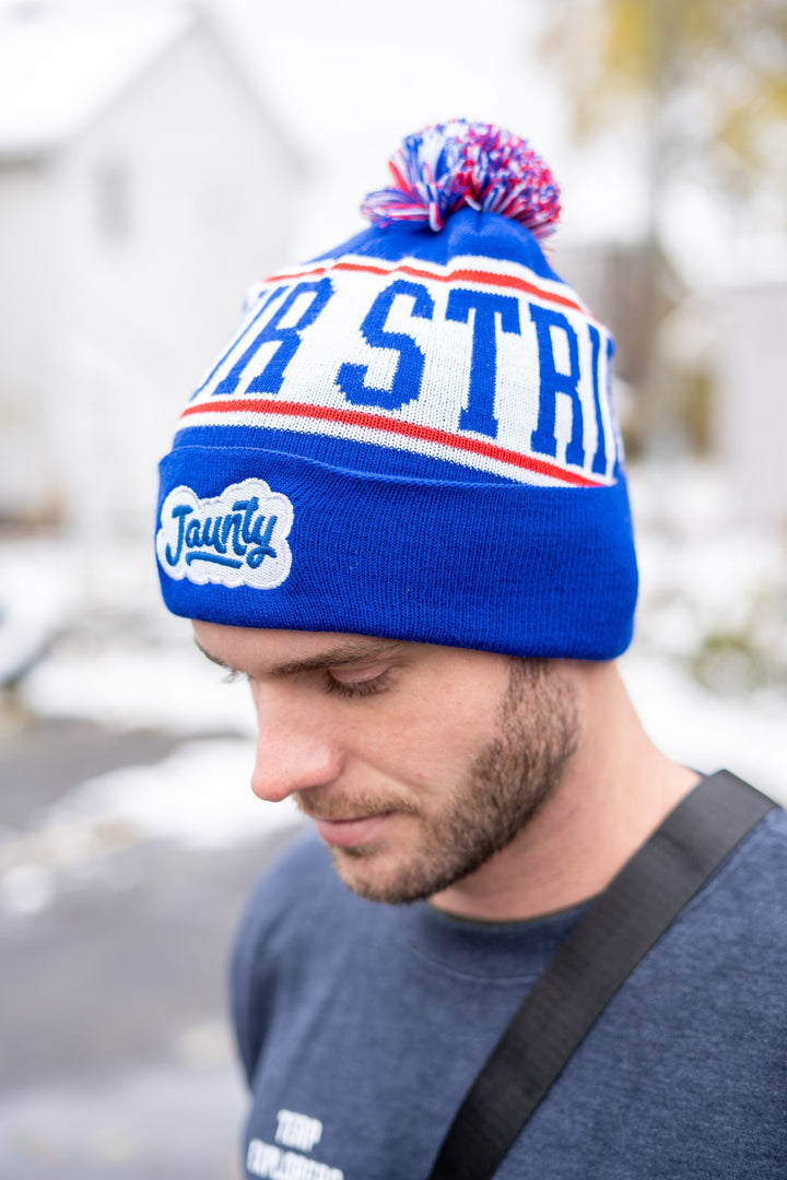 Jaunty Pom Beanie