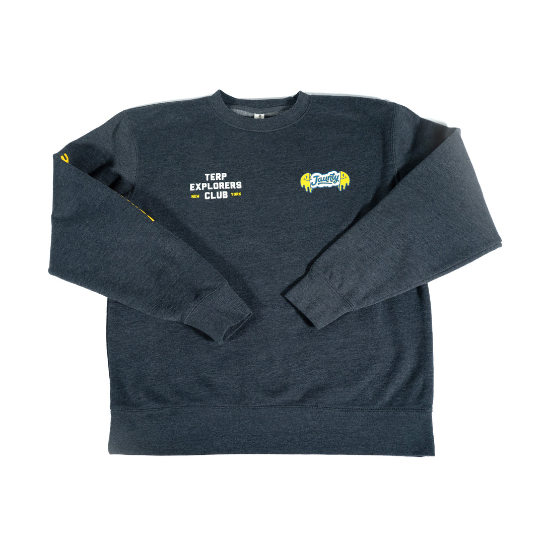 Jaunty Terp Explorers Club Crewneck