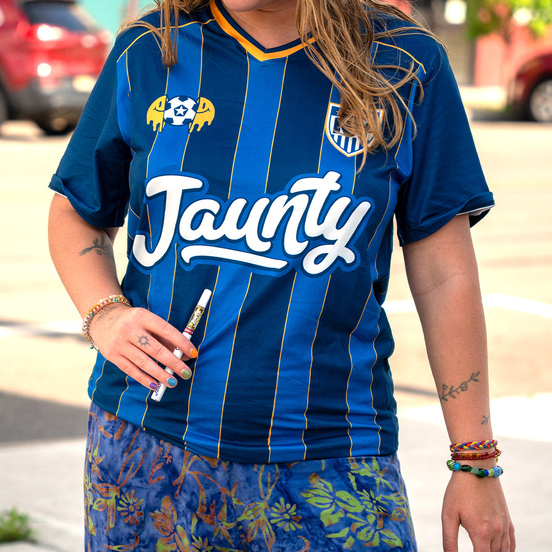 Jaunty Drippy Soccer Jersey