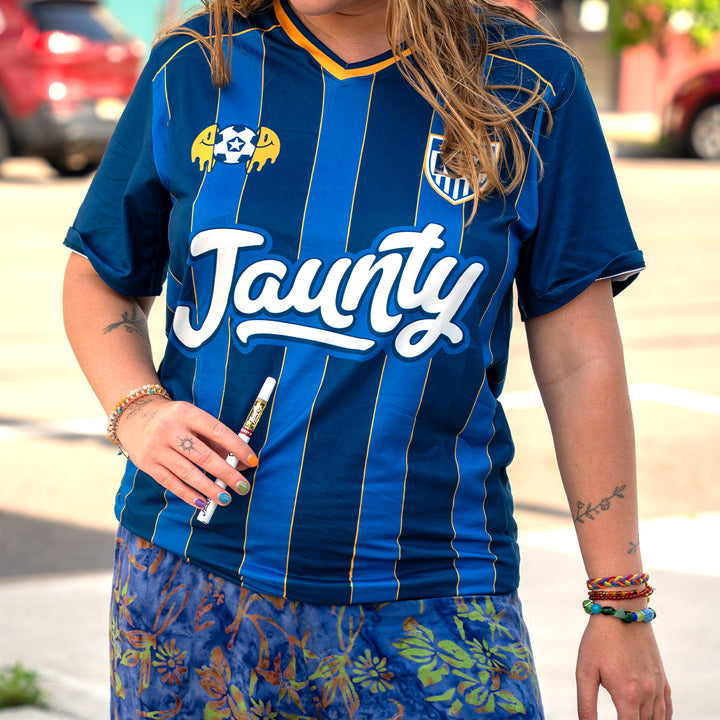 Jaunty Drippy Soccer Jersey