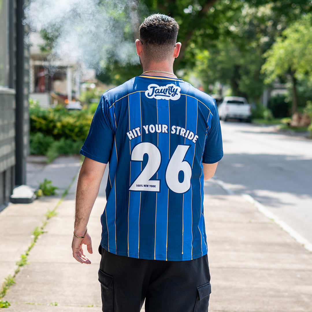 Jaunty Drippy Soccer Jersey